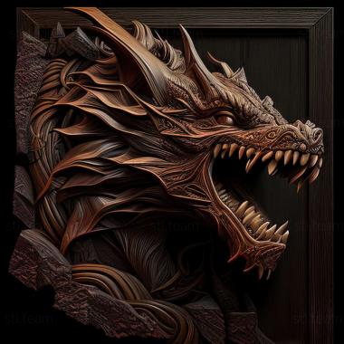 3D model Smaug (STL)